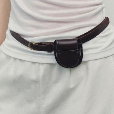 Neev Two-Way Mini Bag Belt (Brown)