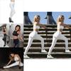 High Waist Women Leggings Reflective Strip Workout Trousers Yoga Pants Sport Fitness Sexy