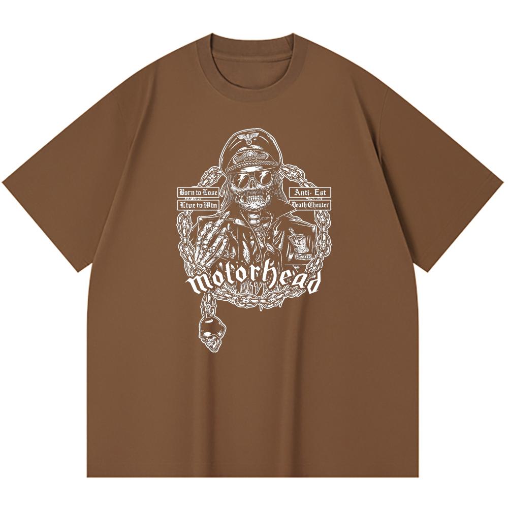 T-shirt Heavy Metal 100% Cotone 230 Gsm Stampa Band Rock Musica Popolare Unisex T-shirt Pesante in Cotone