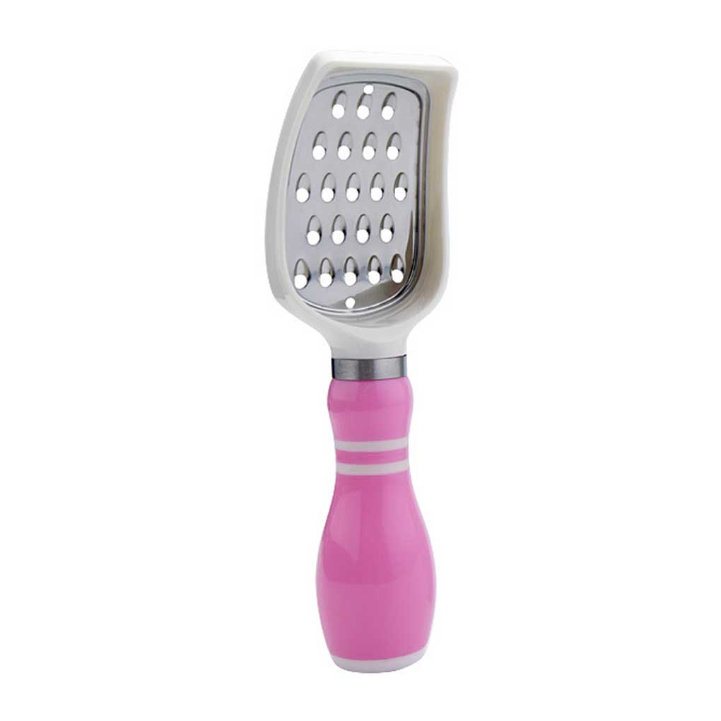 

Кухонная терка в форме шара для боулинга, измельчитель овощей с ручкой, нержавеющая сталь, ручная терка для моркови, кухонные принадлежности розы красного