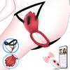 APP Telecomando Indossabile Vibratore a Mutandina Anello Vibrante per Pene, 9 Modalità di Vibrazione Giocattoli Sessuali Femminili Erotismo per Adulti Giocattoli Sessuali per Adulti