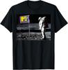 MTV Man On The Moon Logós Zászlós Grafikus Rövid Ujjú Póló