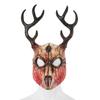 Reindeer Mask Full Face Mask Masquerade Mask Antler Mask Deer Head Mask Halloween Party Mask Carnivals Mask