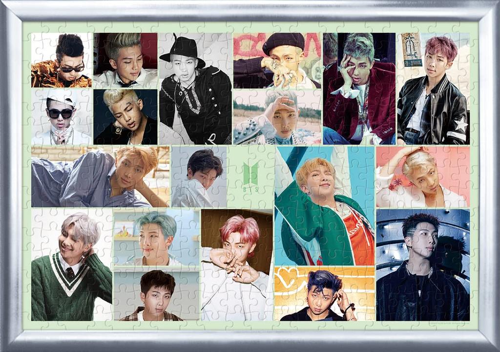 Epoch 300 Piece Jigsaw Puzzle BTS Photo Collection RM X with Glue and Spatula Included EPOCH (26 38cm) 28-711