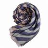 Women S Striped Imitation Cashmere Warm Winter Scarf