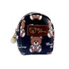 Cute Cartoon Bear Coin Purse Keychain For Girls Kawaii Mini Wallet Credit Card Holder Backpack Pendant