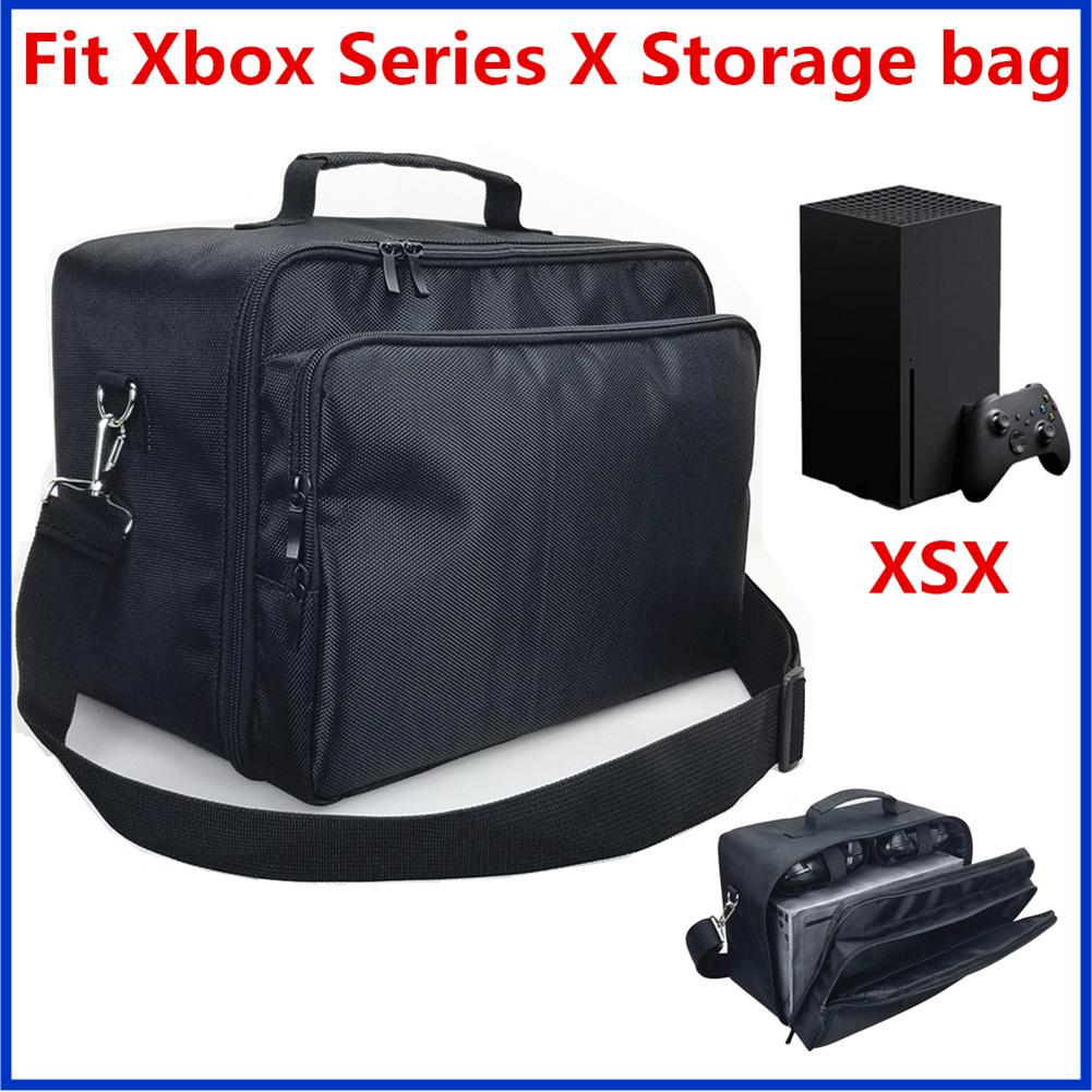 For Xbox Series X/S Case Portable Storage Bag Waterproof Travel Carrying Case For Xbox Series S Game Console Wireless Controller