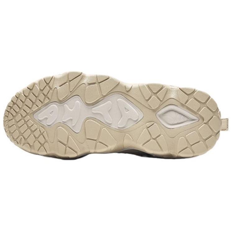 New Anta Starlight Slip-Resistant Warm Mid-Top Casual Shoes Men's Beige Brown 912448902-1
