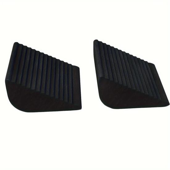 2Pcs Deep Crouch Wedge Block Calf Stretcher Slant Board Professional Non-Slip Fitness Weightlifting Deadlifting Heel Elevated Deep Crouch Ramp