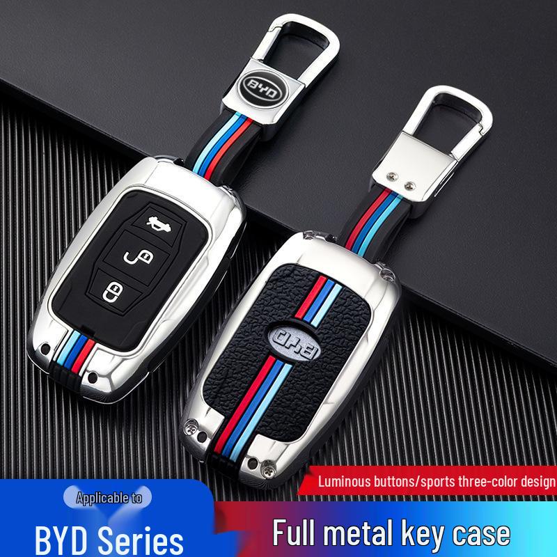 Creative Metal Key Case for BYD Song, Tang Max, Old G5, Surui, E5, Sirui, G6, Qin Models