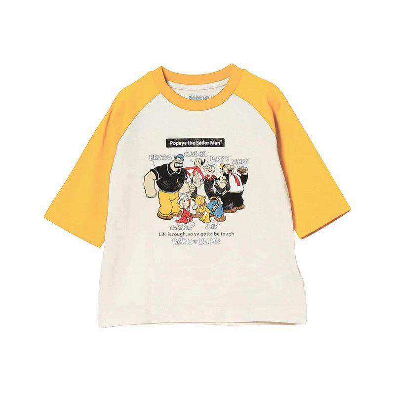 Children's Clothing Sleeve Spring and Autumn Cartoon Japanese T-shirt