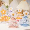 Daisy Decorated Baby Birthday Hat - Ideal for 1st Birthday Party Atmosphere and Photo Props