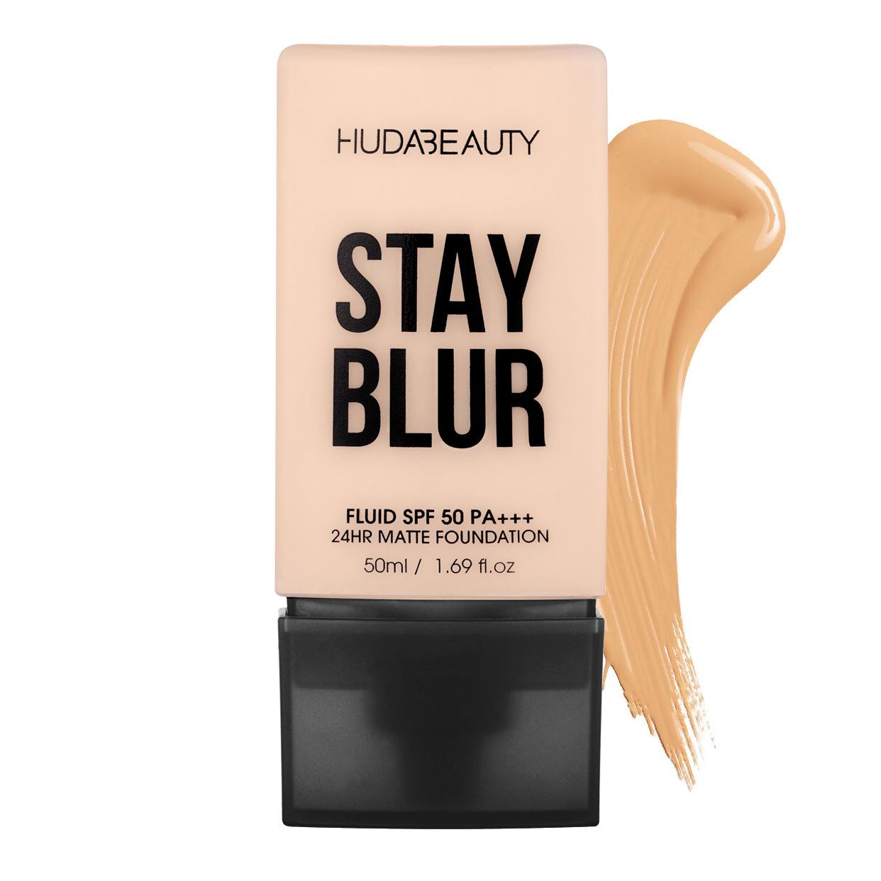 Huda Beauty Stay Blur Увлажняющая тональная основа-консилер для контроля жирности