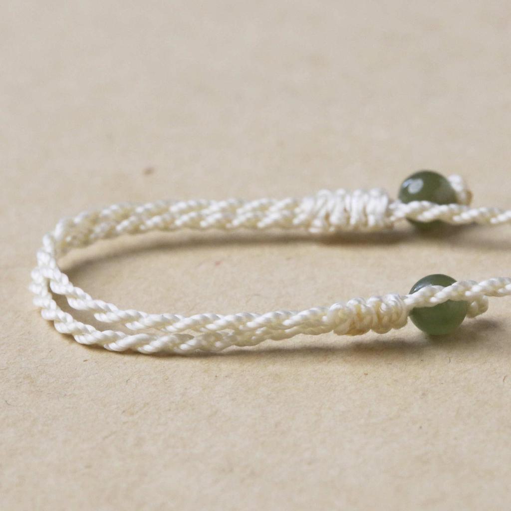 Premium Adjustable Handmade Hetian Jade Pendant Lanyard - Simple & Exquisite Design