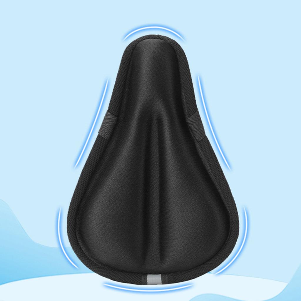 Universal Kids Bike Seat Cushion Dustproof Cover Comfortable Memory Foam Padding