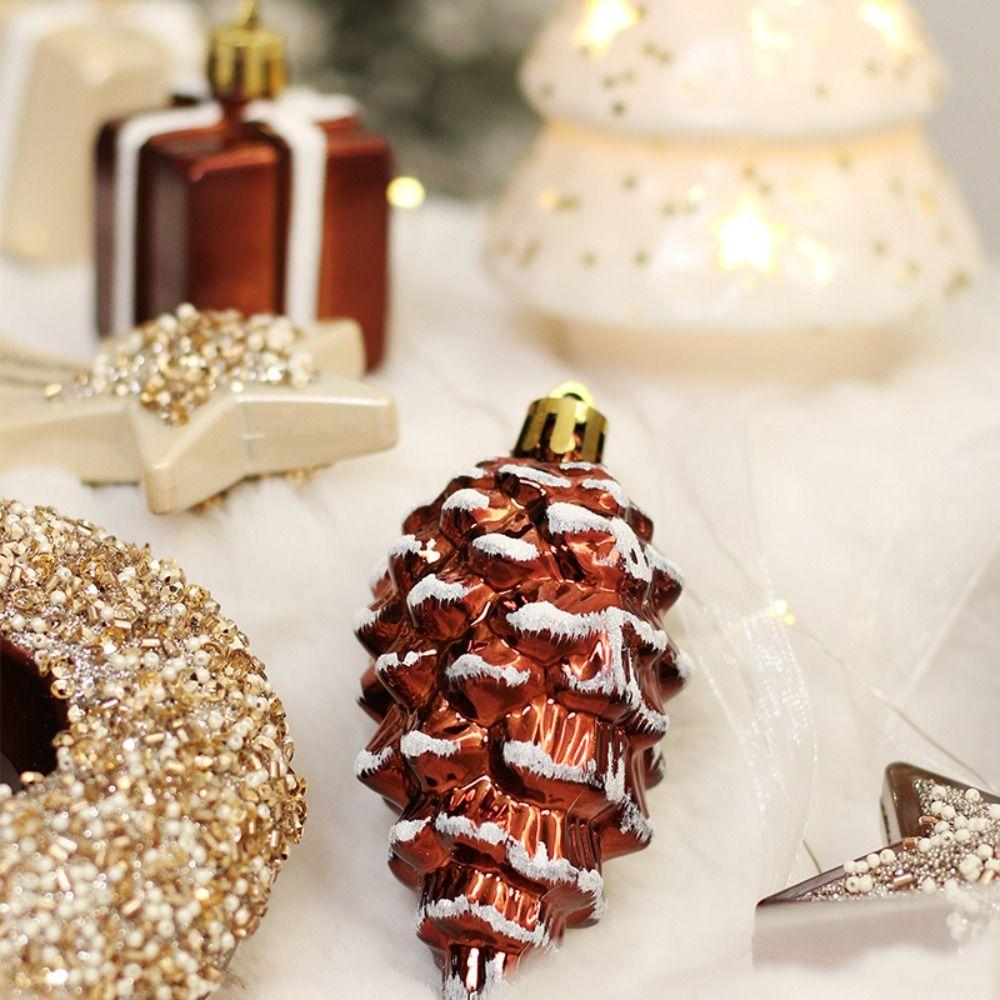 Kawaii Christmas Tree Decorative Set Cartoon Xmas Tree Delicate Pendant  Desk