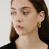 Fashion Temperament C-shaped Earrings, Stud Earrings, Bold Women's Simple Trend Earrings