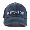 NEW YORK CITY Embroidery Baseball Cap Men Summer Mesh Caps Women's Snapback Side Vintage Side Letter Hip Hop Trucker Hat Unisex