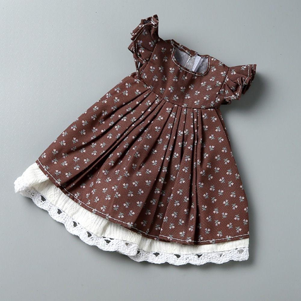 Humanoid Doll 30cm Doll Clothes Casual Wears Doll Princess Skirt Doll Elegant Dresses DIY Toy