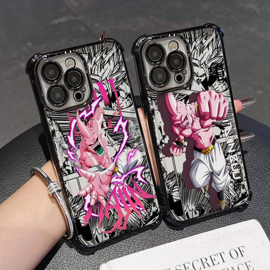 Dragon Bll Majin Buu Fodral för Apple iPhone 17 Pro Max 14 15 16e 16 Pro Air 13 11 12 Plus