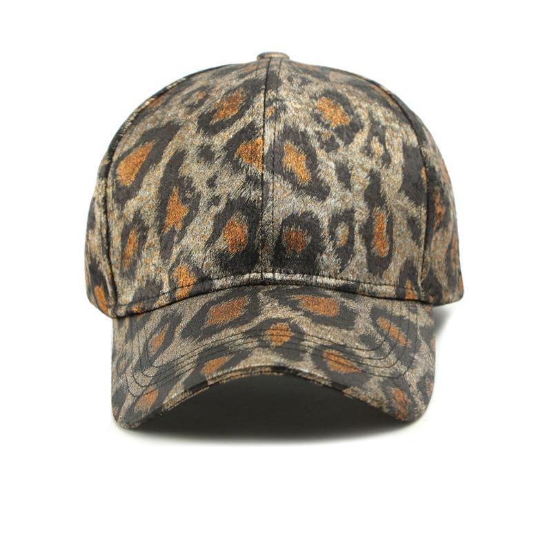 Spring Leopard Print Baseball Cap Women's Outdoor Sun Hat