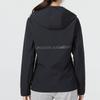 Under Armour Solid Color Hooded Casual Sports Jacket Women Jackets Black 22600402-001