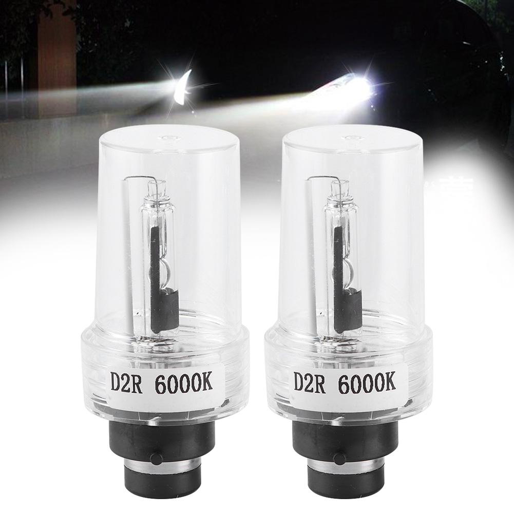 2pcs 6000K Car Headlight Replacement 5500lm Luminous Flux High Brightness DC 9V?32VD2R