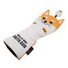 Golf Headcover Head Cover for Driver DR 440cc 460cc Coverfor Wood FWutility UT Moe Akita Inu Sold Individually As 1 pieceSet of 3 Yellow (for Driver