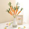 Fake Plant Easter Carrot Bouquet Colorful Egg Fake Plant Bouquet  Home Ornament