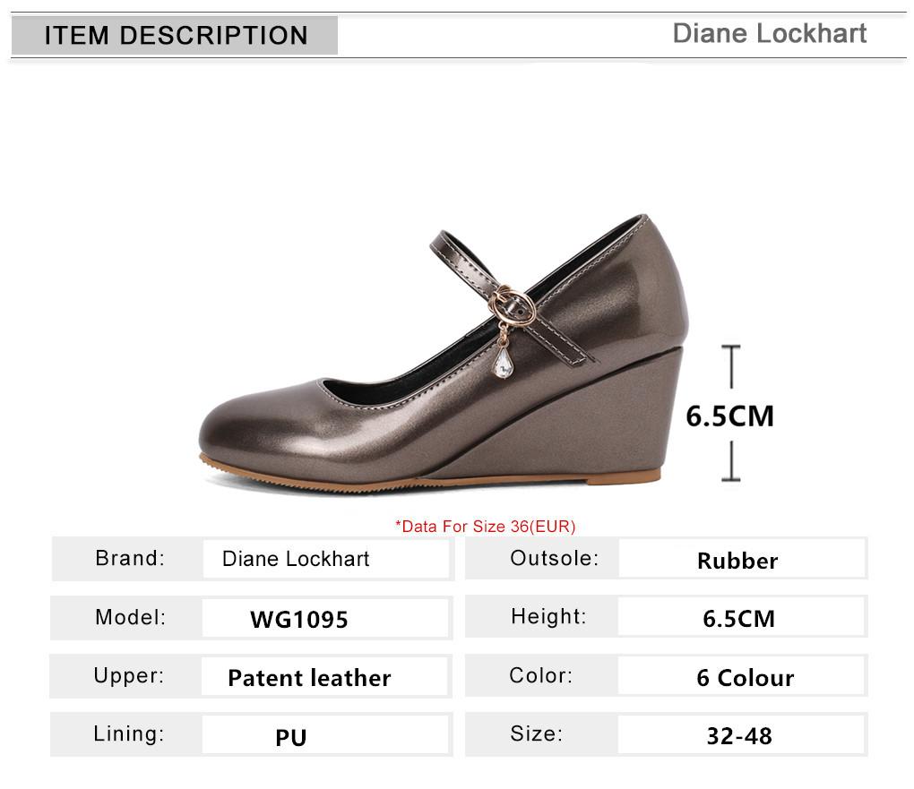 Fashion 2025 Spring Ankle Strap Buckle Wedges Women Shoes Height Heels Office Party Wedding Shoe Casual Women Pumps Zapatos Mujer