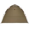 Vidaxl Fishing Tent, 4-Person, Olive, Quick-Pitch
