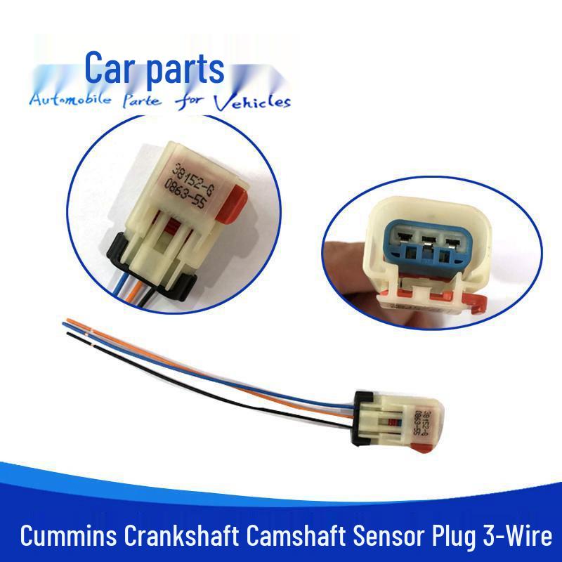 Sinotruk Foton Auman Tianlong Cummins Crankshaft/Camshaft Sensor Socket Plug