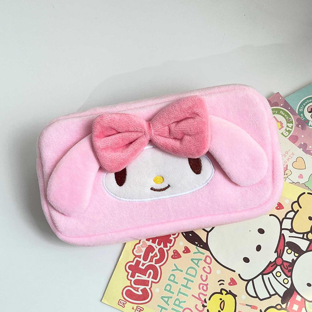 Cute 3D Cartoon Pencil Case: My Melody, Cinnamoroll, Kuromi, KT Cat