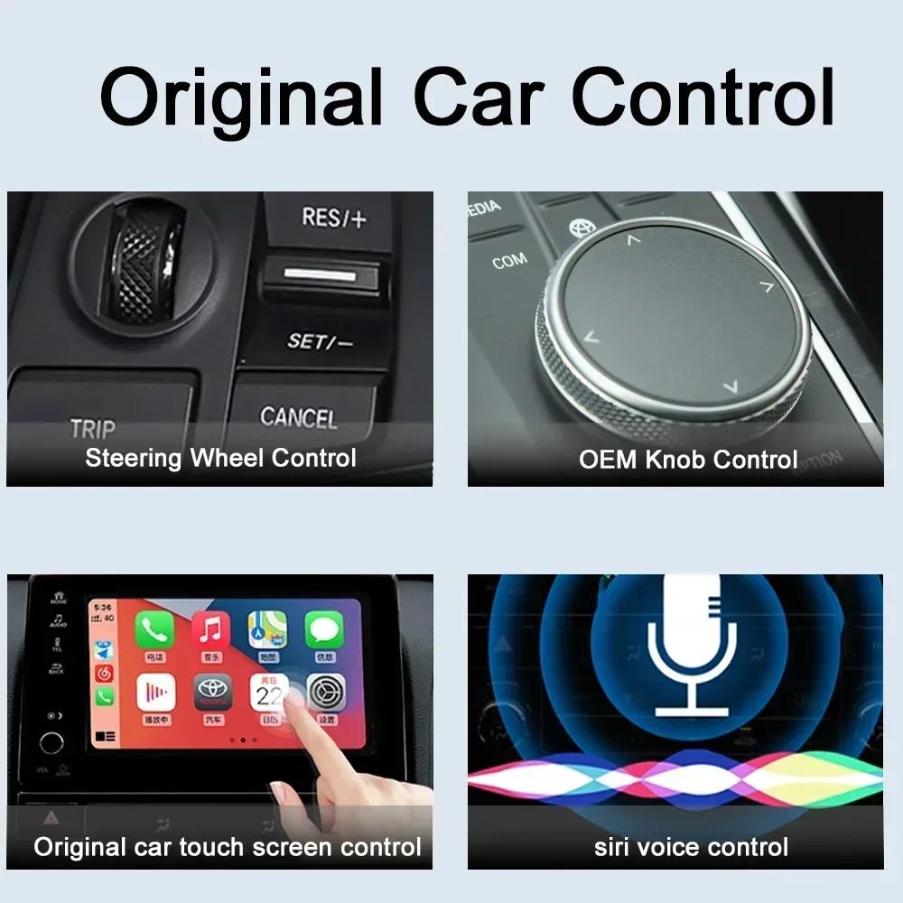 Carplay Ai Box Android Auto Wireless Adapter Smart Ai Box Car OEM Wired To Wireless USB Dongle Streaming Box Carlink Automotive
