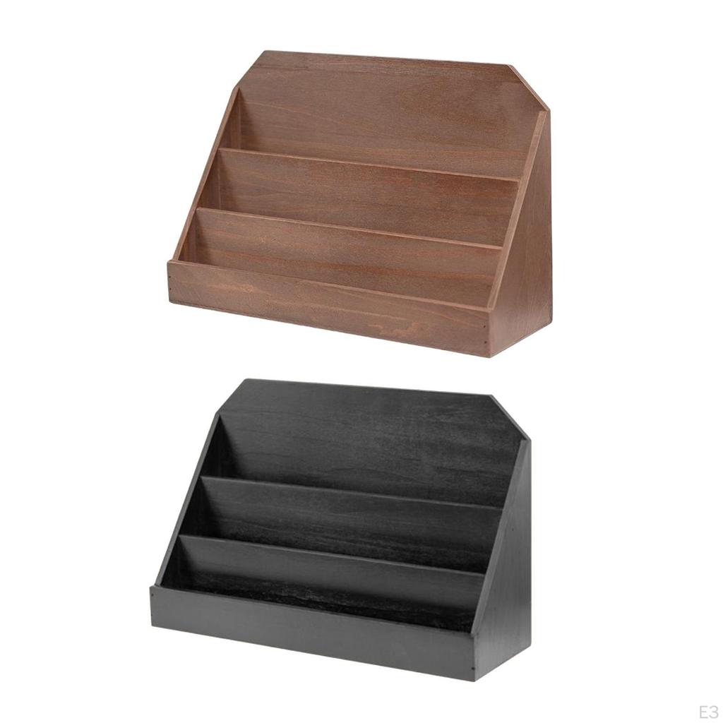 Display Organizer, Easy Assembly, Wooden, for Cards And, Ideal Vendors, Craft Fairs And