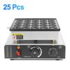 Commercial 9/25 Holes Dutch Poffertje Grill Mini Pancake Machine Electric Pancake Maker Muffin Griller Machine Non-stick Griller