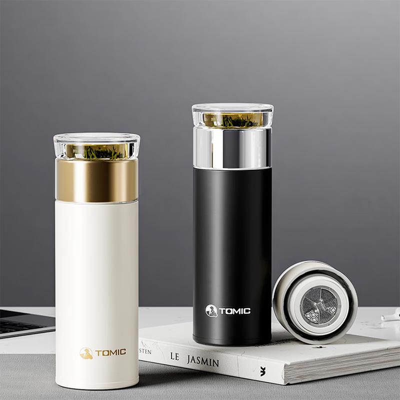 Temok Portable Stainless Steel Business Tea Cup