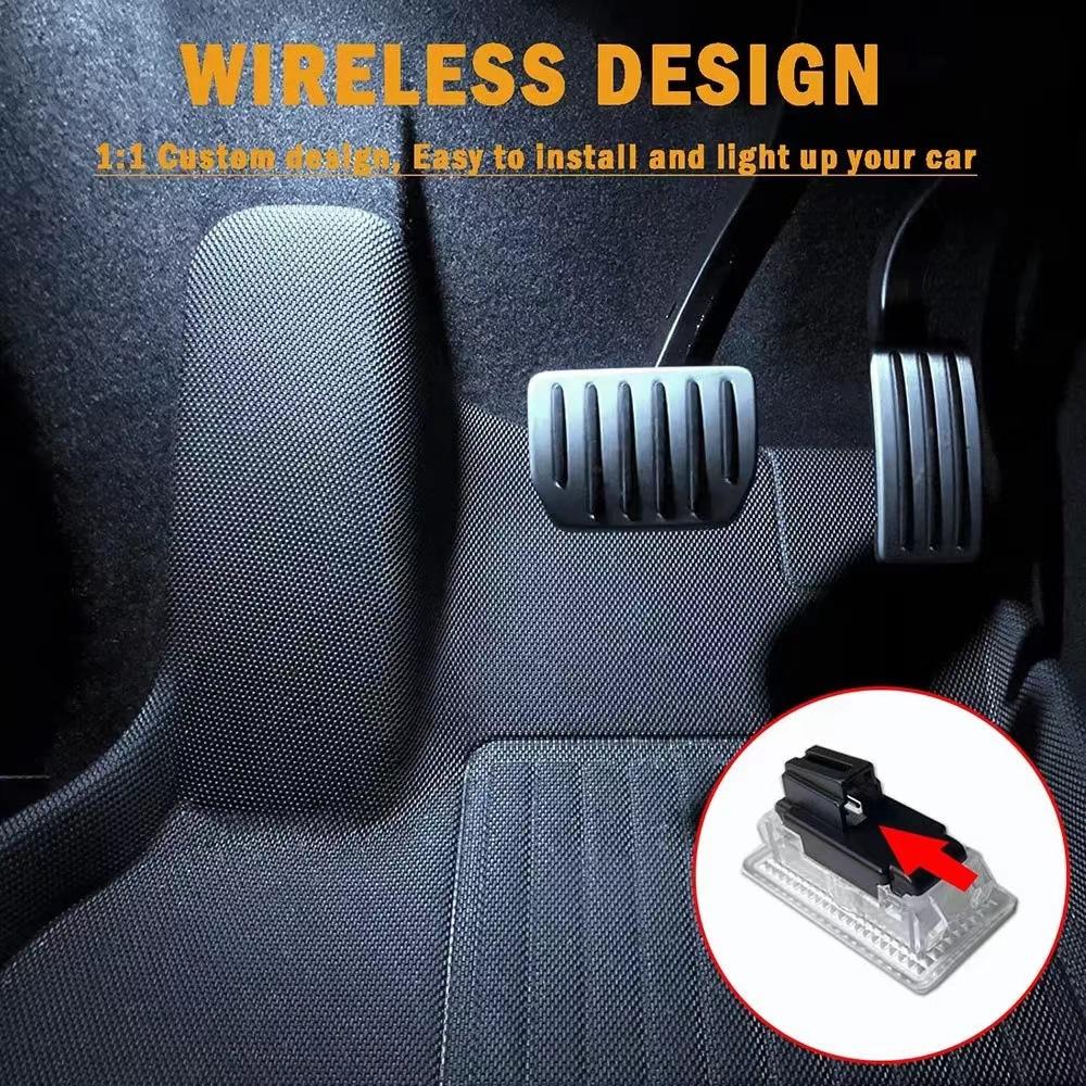 4pcs LED Interior Replacement Light Kit for Tesla Model 3 X S