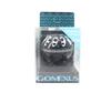 Gomexus K35BKBKSR-G Manopola Alu Nero Argento 35mm Shimano A , Daiwa S (1465)