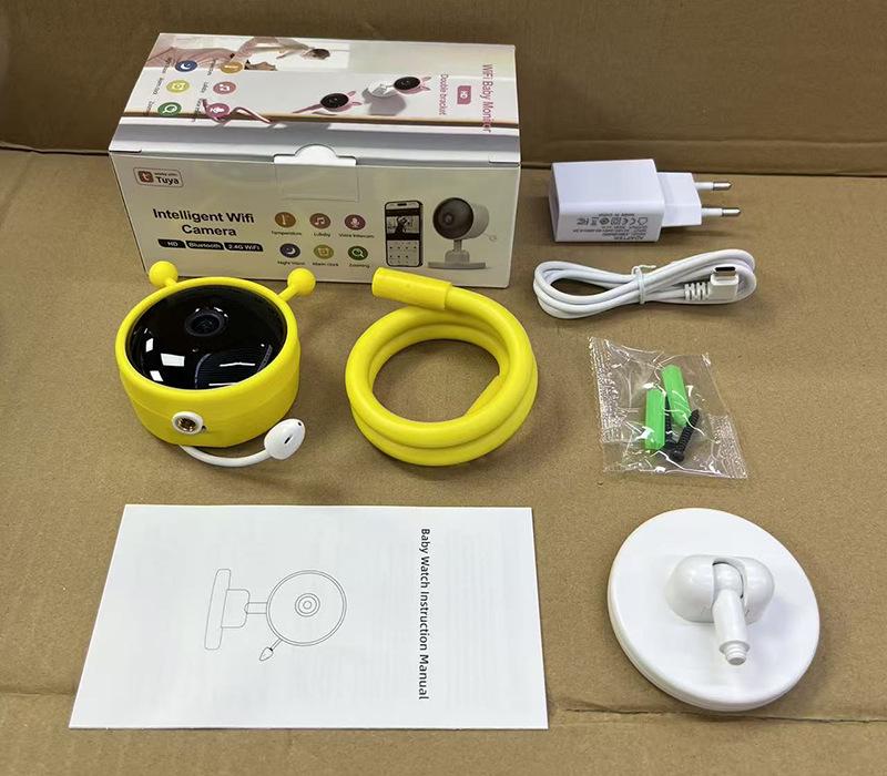 HD Wireless Baby Monitor: WiFi Webcam & Remote Doodle Cam