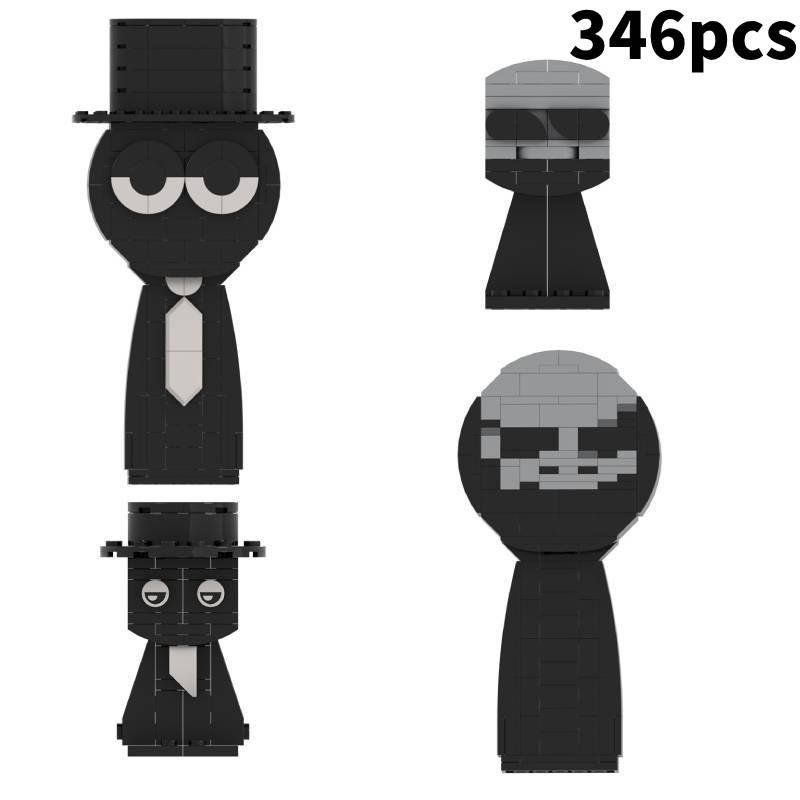 Rhythm Box Monster Building Blocks Set For Kids With Abs Plastic 10-piece Collection