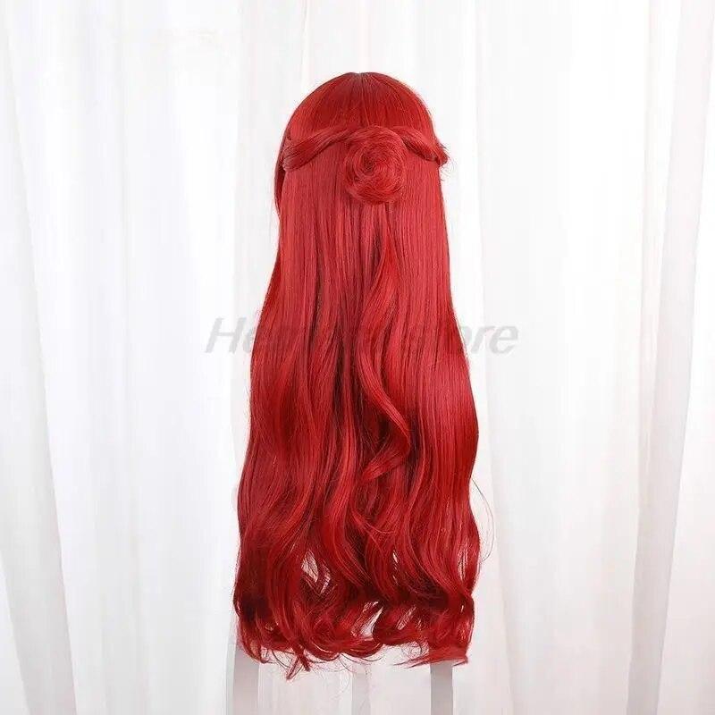 Honkai Star Rail Himeko Cosplay Costume Elegant Evening Party Dress Shoes Wig Anime Chinese Style Halloween Costume For Women