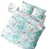 K Collection Rotary Floral Panelled Duvet Set