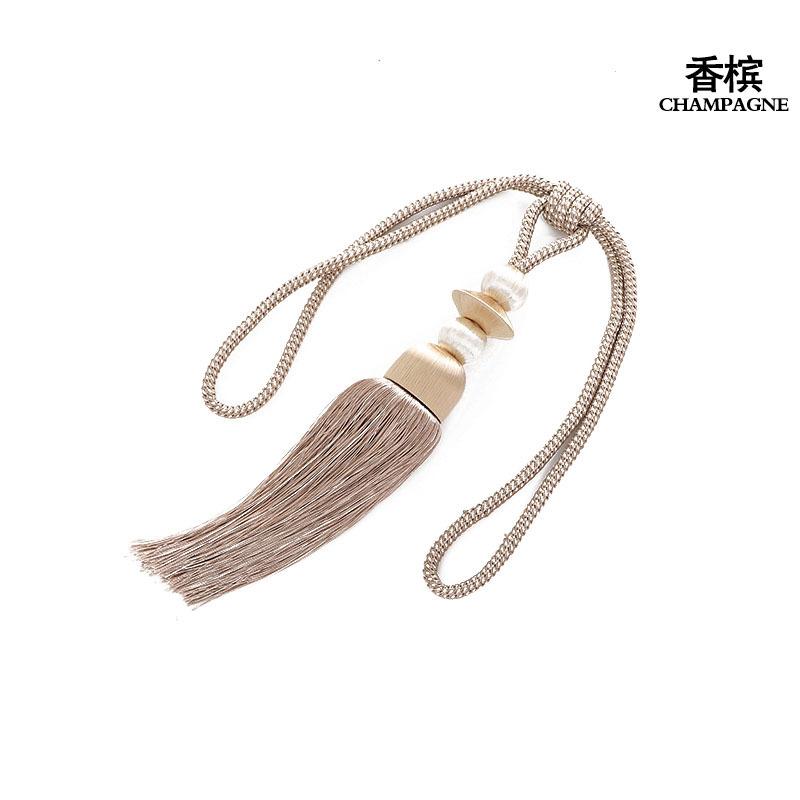 2pcs Curtain Strap Curtain Tassel Hanging Ball Strap