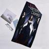 1pc The Vampire Diaries3 Beach Towel, Beach and Seaside Swimming Pool Equipment, Fashion Pattern, Rectangular, Travel Essentials