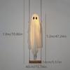 Eerie Halloween Specter Ornament LED Hanging Decoration for Night Spookiness