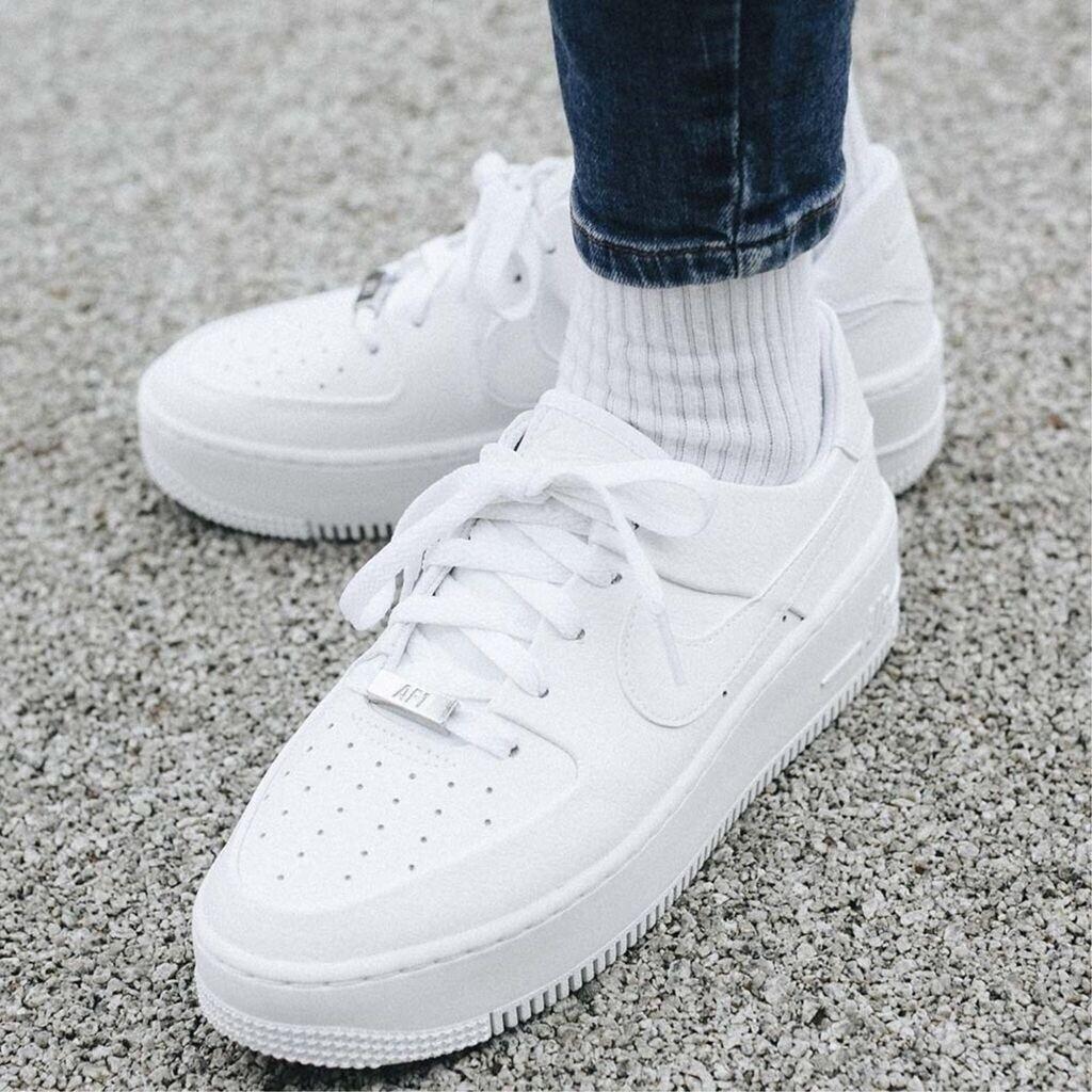 Sneakers Nike Air Force 1 Sage Low Women White/white/white
