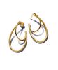 Pandora Organically Shaped Double Hoop Earrings_263870C00