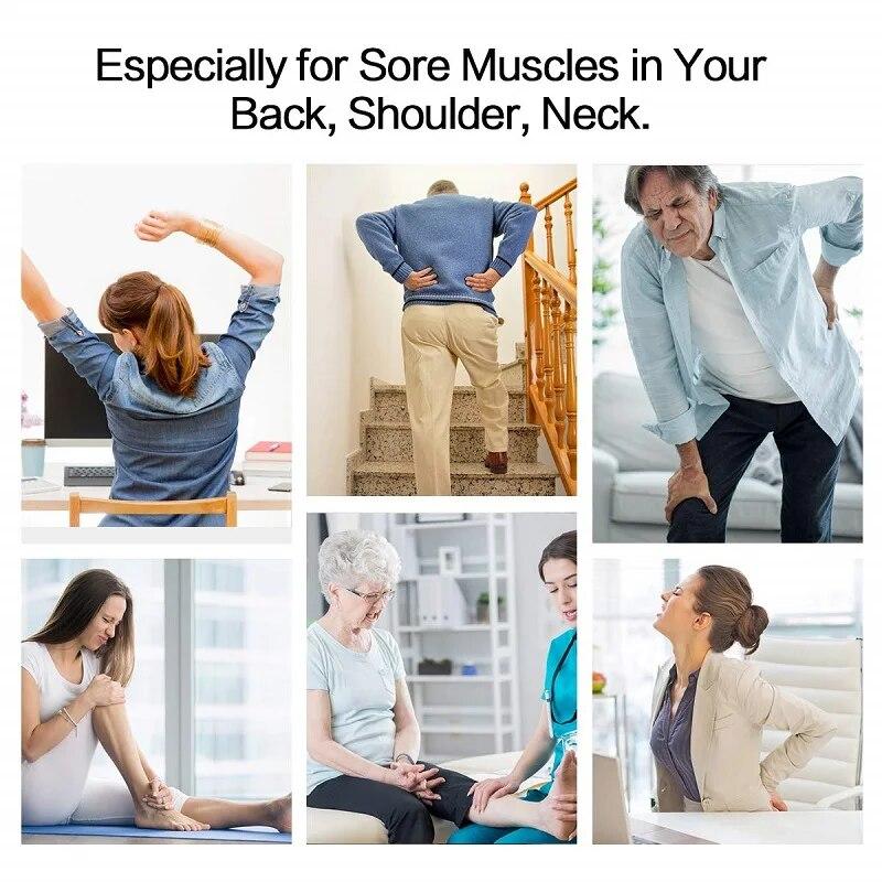 New Infrared Heating Mat Natural Jade Tourmaline Massage Cushion Pain Relief Back Waist Relieve Muscle Health Care Seat Pad 220V