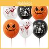Halloween Party Latex Balloons Skull Ghost Pumpkin Balloons Party Decorations Set